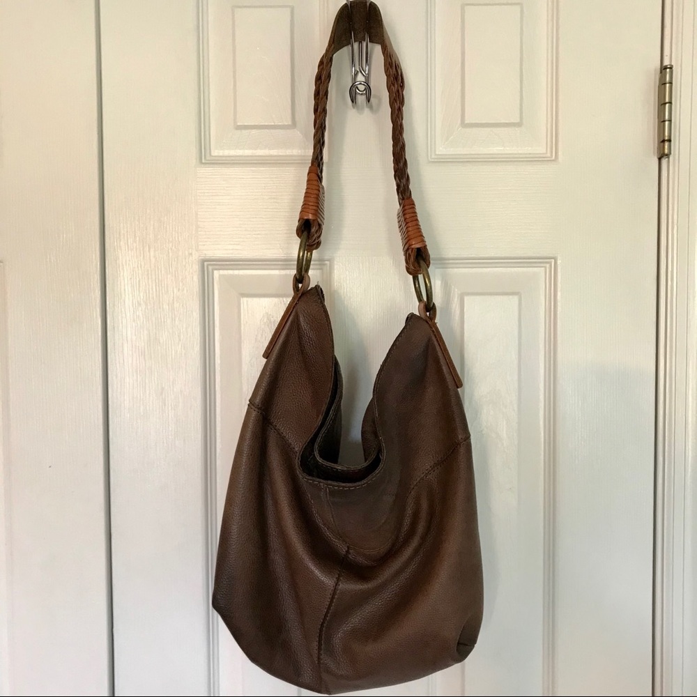 Lucky Brand Vintage Inspired tote bag, leather
